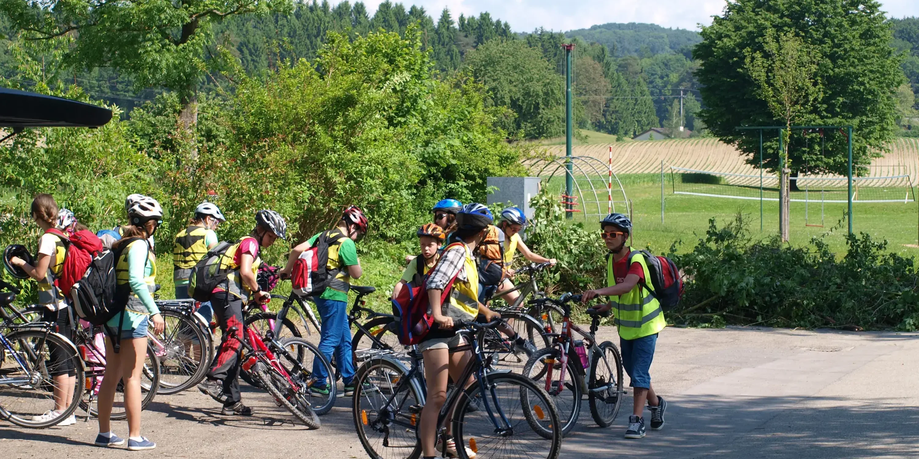 Begegnungszentrum-Ruedlingen-Fahrradtour-Motorradfahrt-Velotour-Start